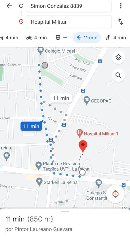 Hospedaje La Reina U سانتياغو المظهر الخارجي الصورة
